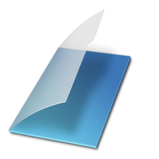 Documents vide bleu